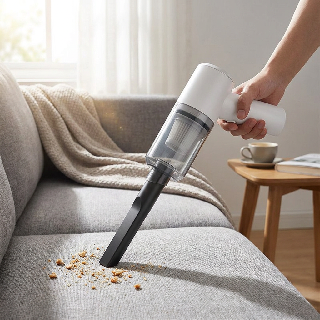 Wireless Car Vacuum Cleaner in use - lifestyle