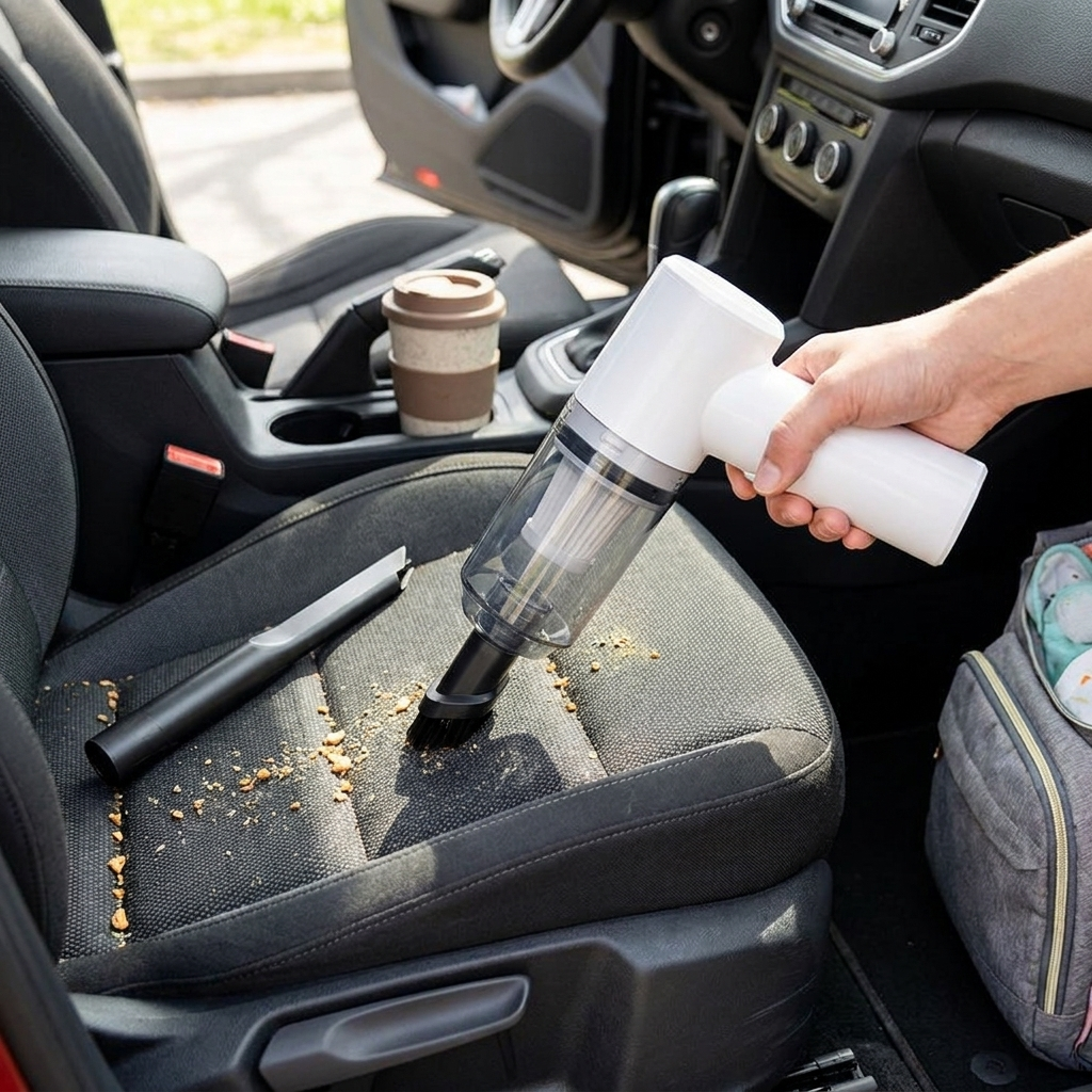 Portable Wireless Car Vacuum Cleaner lifestyle