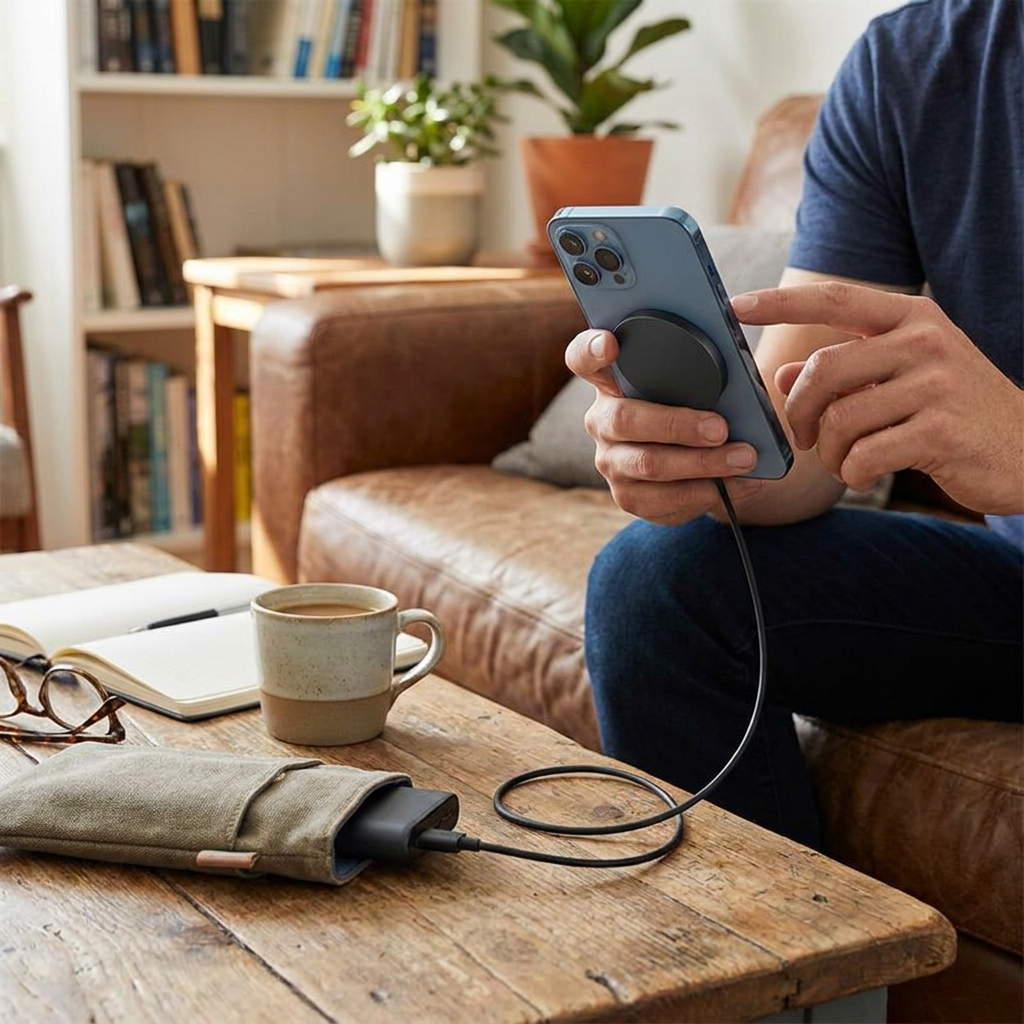 IPhone Wireless Charger Magnetic lifestyle