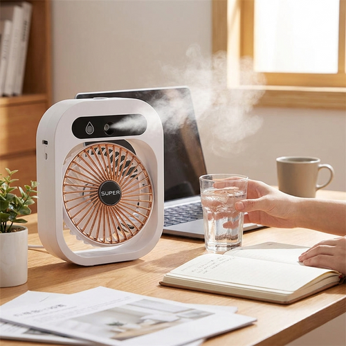 Misting Fan lifestyle
