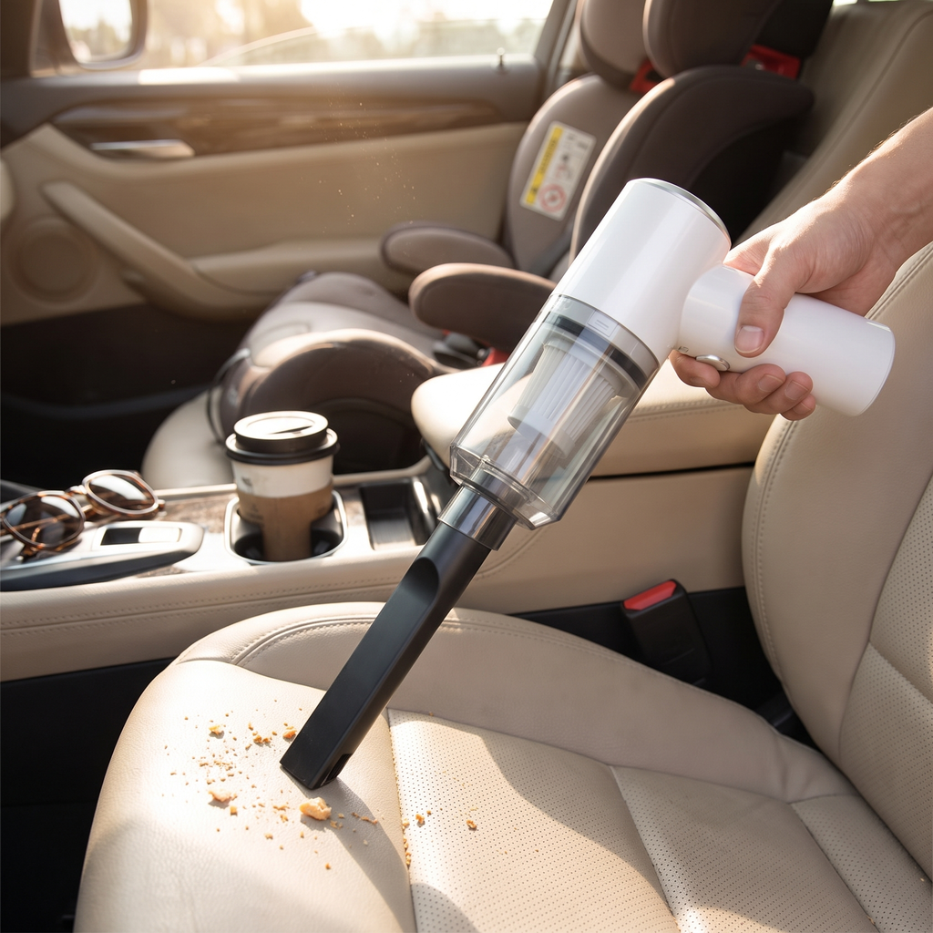 Portable Wireless Car Vacuum Cleaner lifestyle
